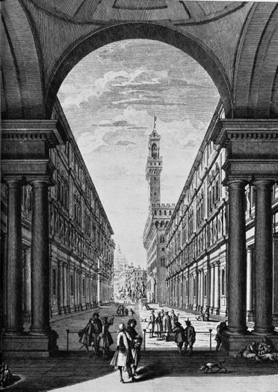 Fig 6 Uffizi Corridor Giuseppe Zocchi and Giuseppe Vasi 1744.jpg


ORIGINAL VERSION